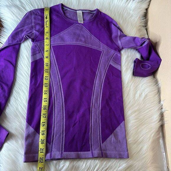 Ivivva By Lululemon Swiftly Fly Tech Long Sleeve Shirt Size 10 - Picture 8 of 9
